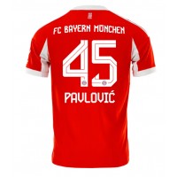 Stroje piłkarskie Bayern Munich Aleksandar Pavlovic #45 Koszulka Podstawowej 2025-26 Krótki Rękaw